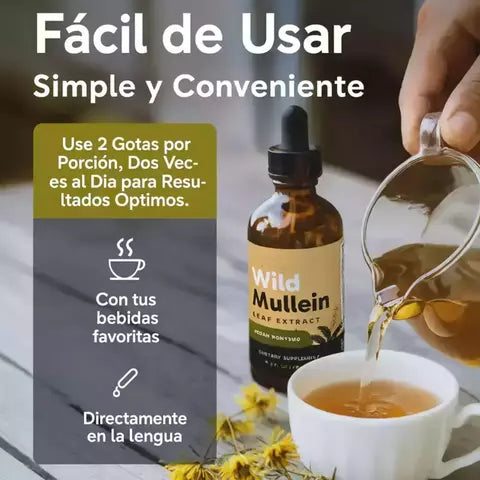 EXTRACTO DE HOJA DE GORDOLOBO SILVESTRE + ENVIO GRATIS