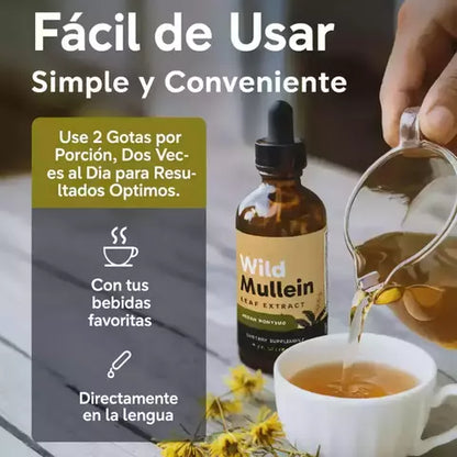 EXTRACTO DE HOJA DE GORDOLOBO SILVESTRE + ENVIO GRATIS